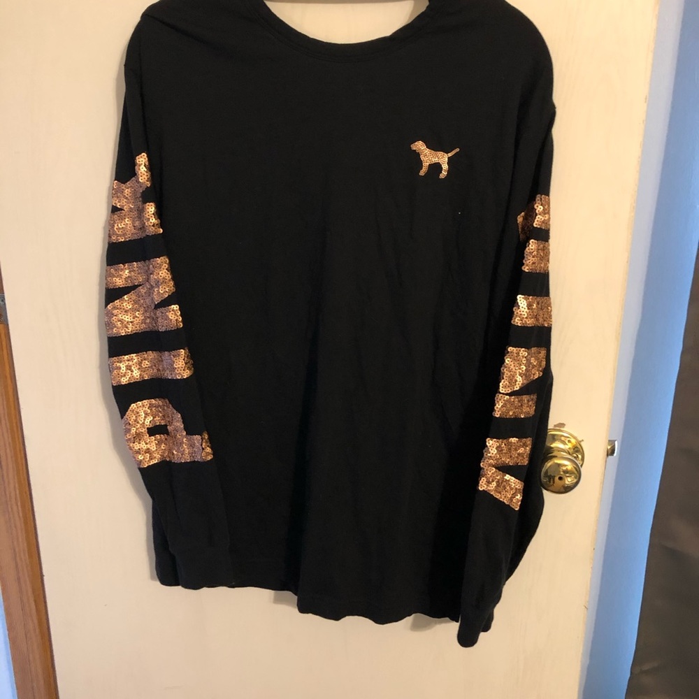 Pink long sleeve t shirt